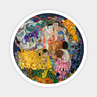 The Klimt Collage Magnet